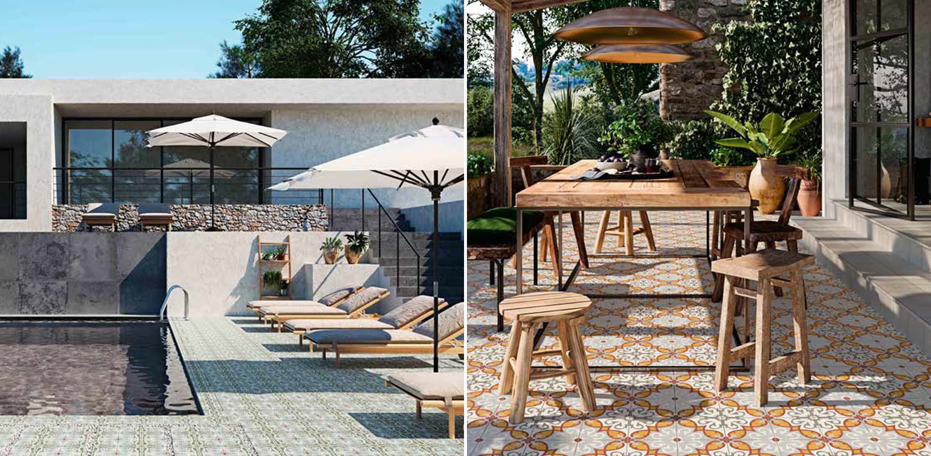 Terrassenplatten